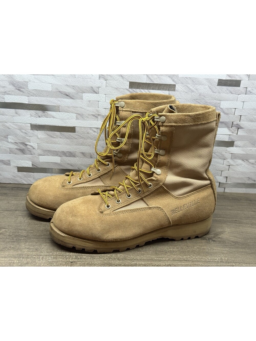 Belleville 790G Gore-Tex Waterproof Combat Boots Tan Military US Sz 10.5W Field